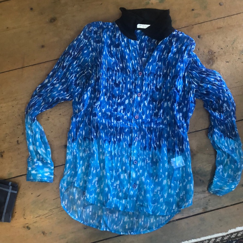 Silk Equipment blouse xs